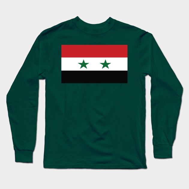 Syria Long Sleeve T-Shirt by Wickedcartoons